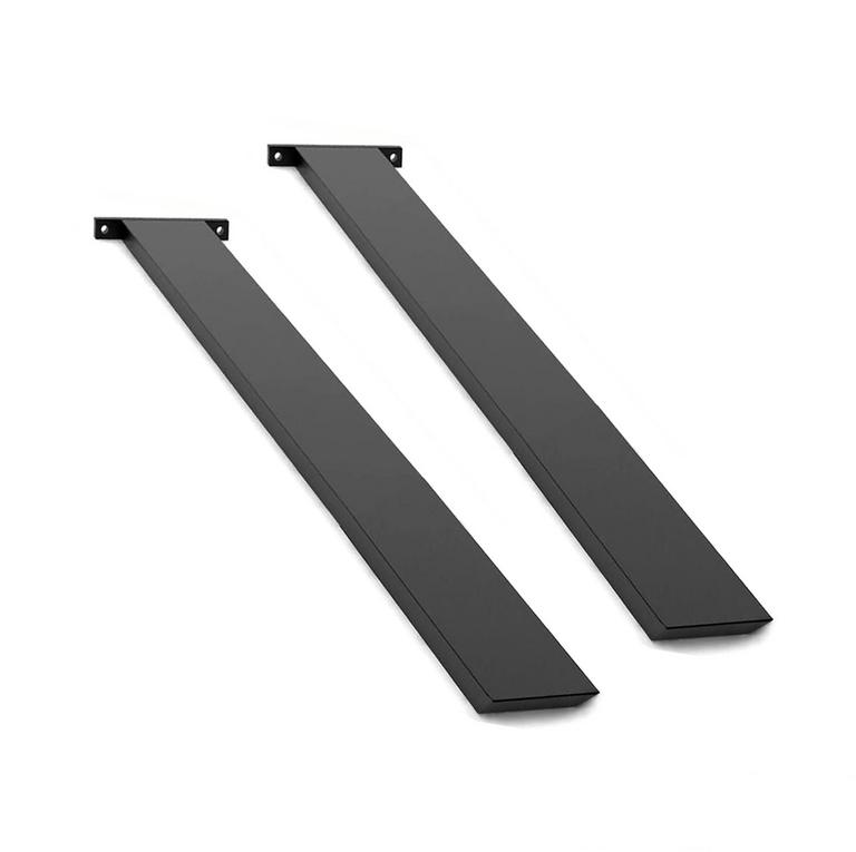 HARDOW 28IN BLACK COUNTERTOP BRACKETS 2PK