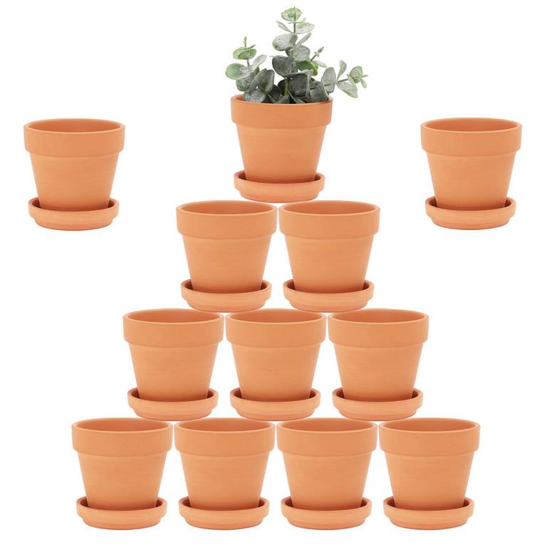 12PK 3IN TERRACOTTA POTS