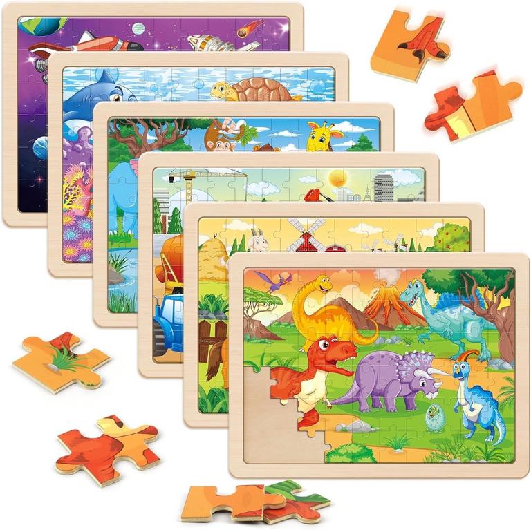 SYNARRY WOODEN PUZZLE SET