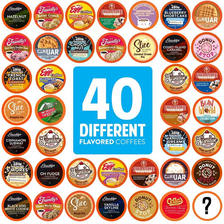 TWO RIVERS ASSORTED COFFEE PODS 40PK