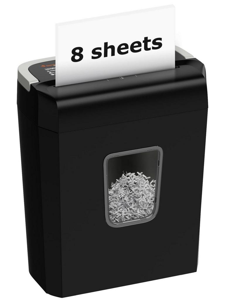 8-SHEET CROSS CUT SHREDDER