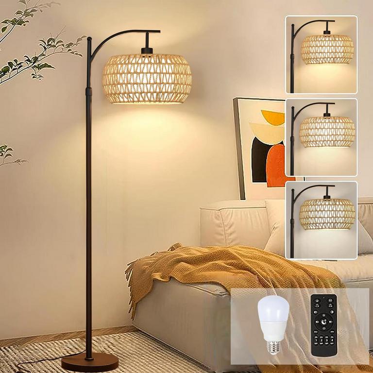 ZECOXOL ARC FLOOR LAMP 65-72.8IN