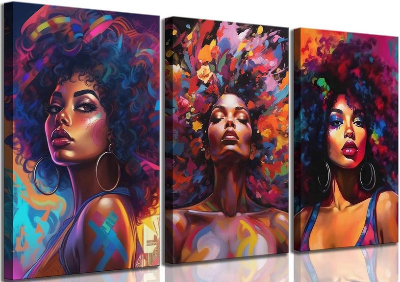 HSHFKLH 3PCS WALL ART 16IN X 24IN