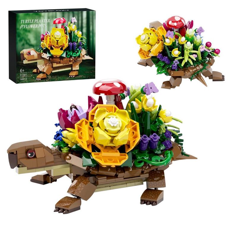 BUILDINGBOAT 7.2IN TURTLE POT BLOCKS SET