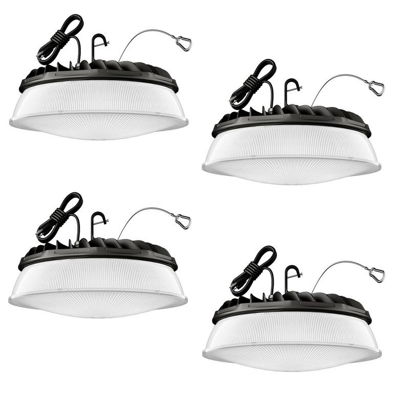 ELARUSLUX 200W 13.6IN UFO LIGHTS 4PK