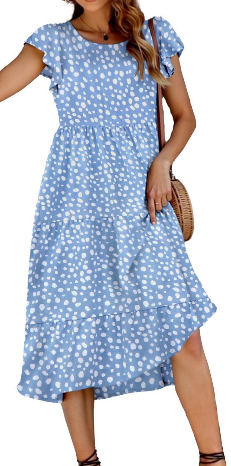XL RUFFLE BEACH DRESS