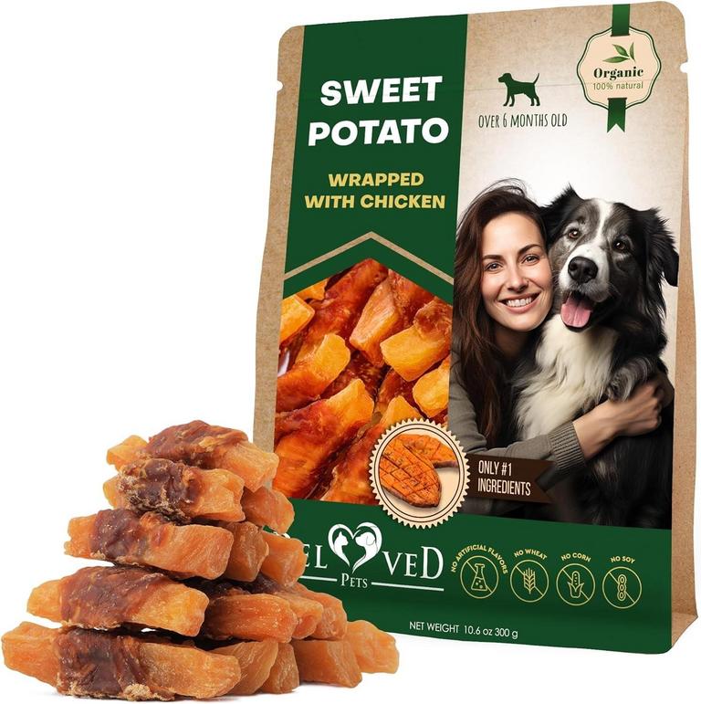BELOVED PETS DOG TREATS 10.6 OZ