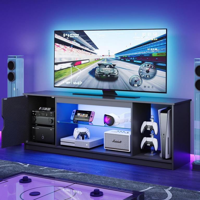 BESTIER 57IN LED TV STAND