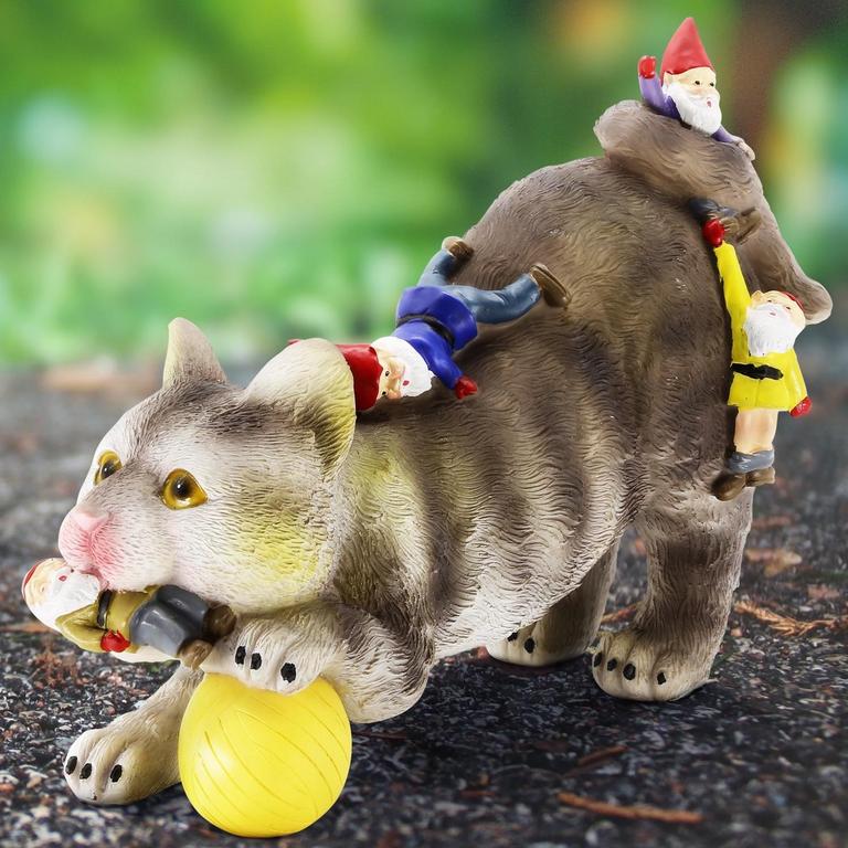 MOLUMO GARDEN CAT GNOME 10IN