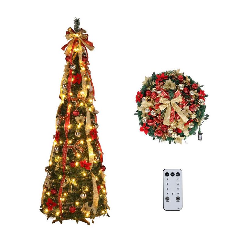 VINGLI 6FT PRELIT TREE