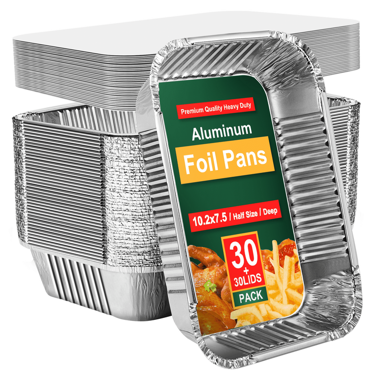 GPED FOIL PANS DISPOSABLE 30PK