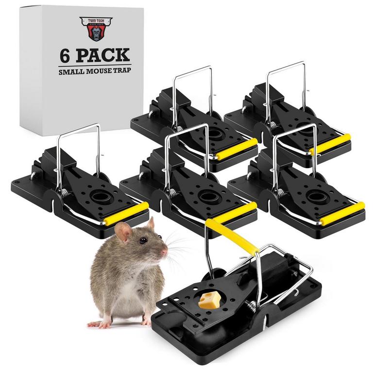 TWINTECH MOUSE TRAPS 6PK