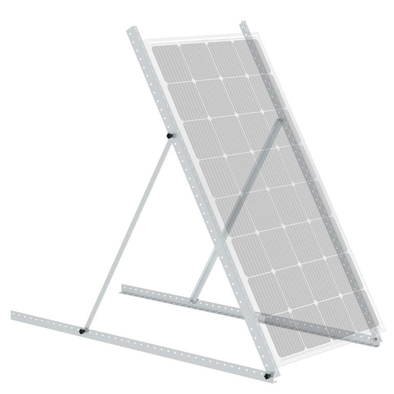 BOUGERV 58IN SOLAR PANEL TILT MOUNT BRACKET SET