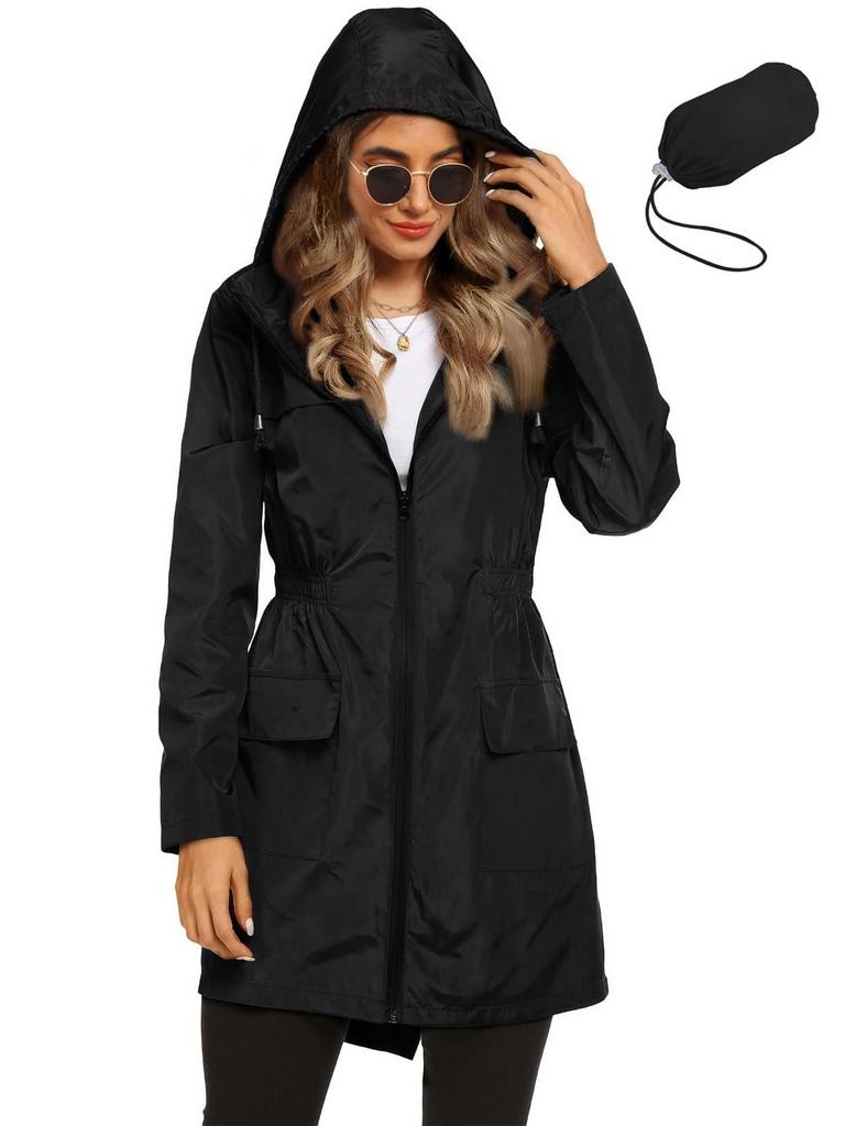 XL HOODED RAINCOAT