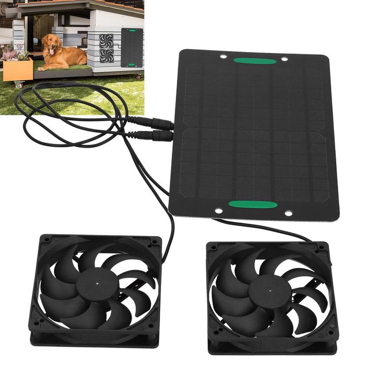 TEBRU SOLAR PANEL FAN