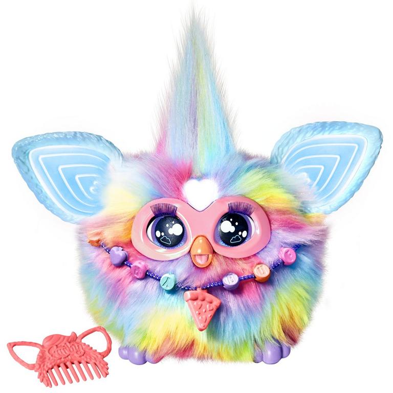 FURBY TIE DYE PLUSH TOY