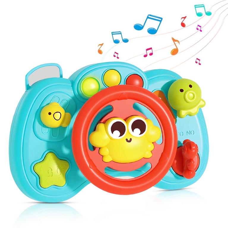 UUGEE MUSICAL STEERING WHEEL TODDLER TOY