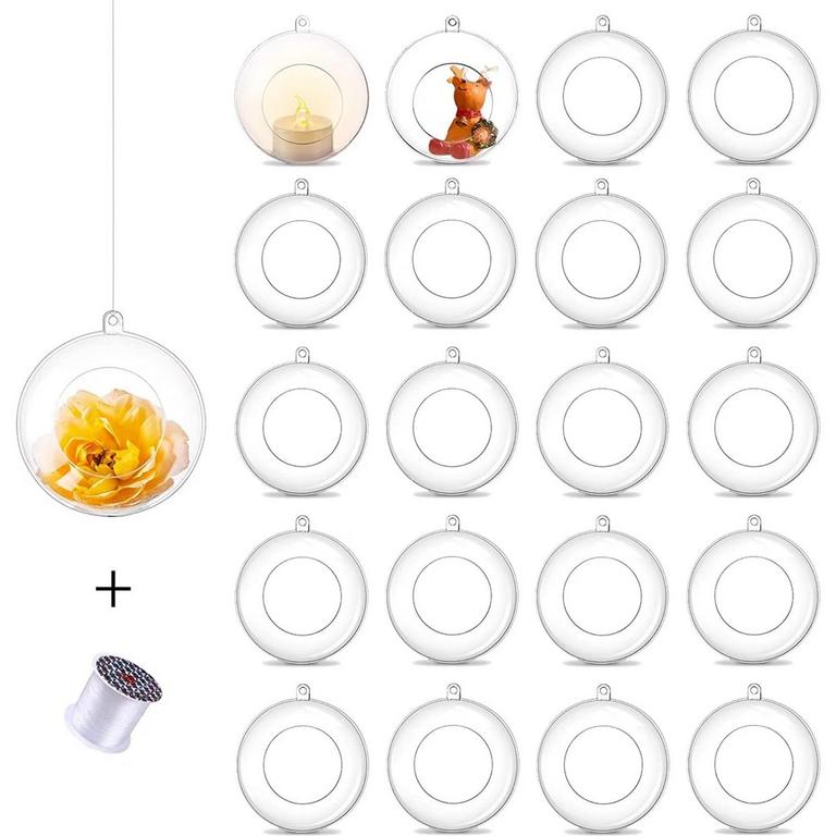 SZIQIQI HANGING TEA LIGHT HOLDERS 20PK