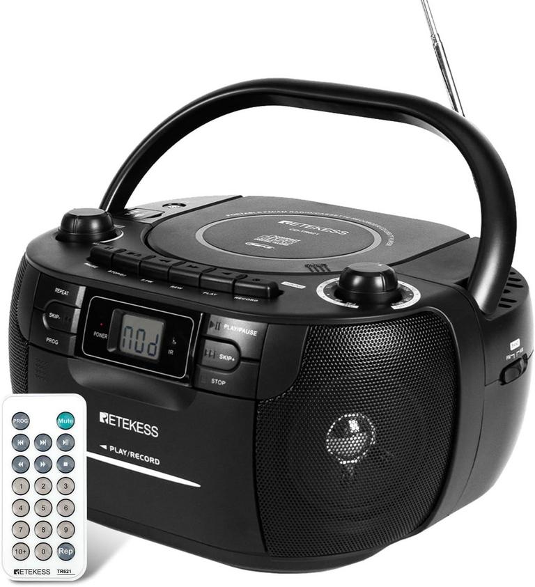 RETEKESS CD PLAYER BOOMBOX