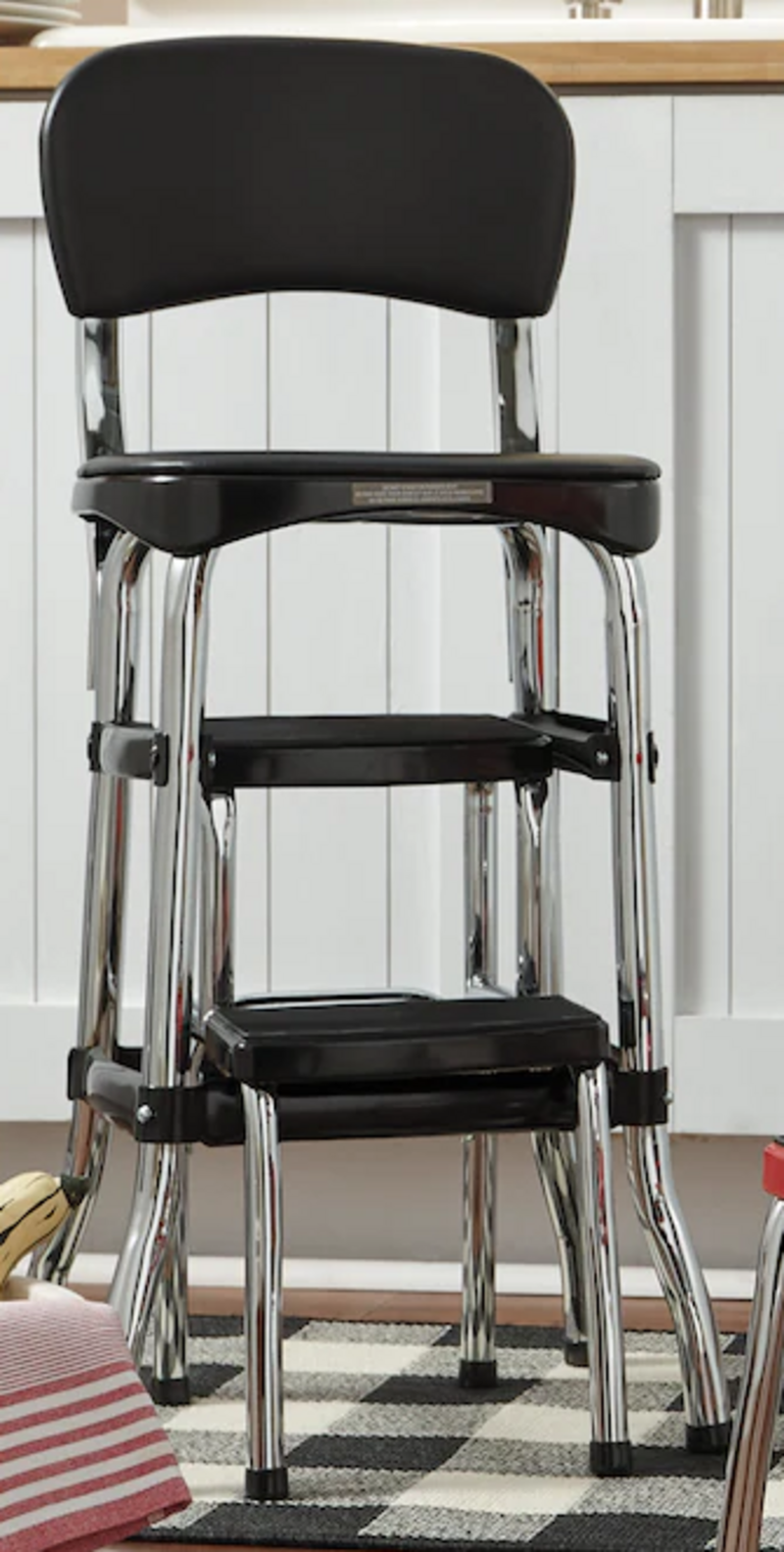 RETRO STEP-STOOL CHAIR