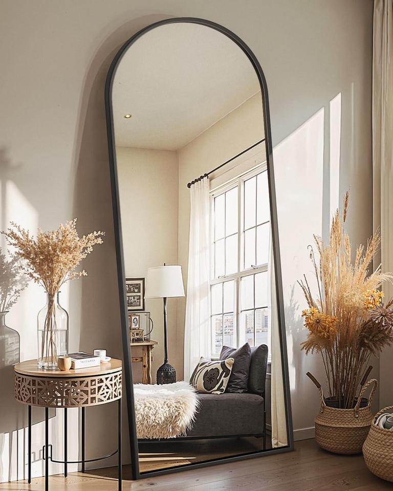 DELMA 56IN X 20IN ARCHED MIRROR