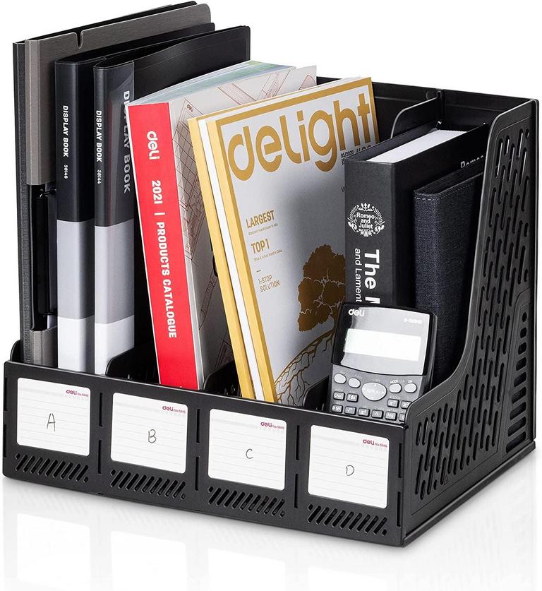 DELI MAGAZINE FILE HOLDER