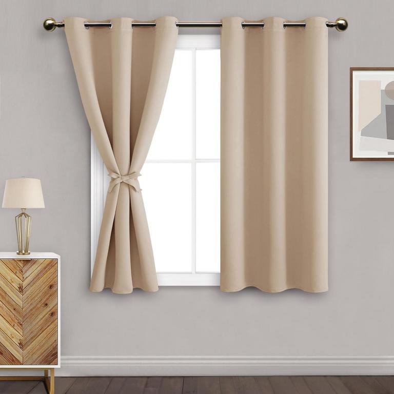 DWCN BLACKOUT CURTAINS 42IN X 45IN 2PK