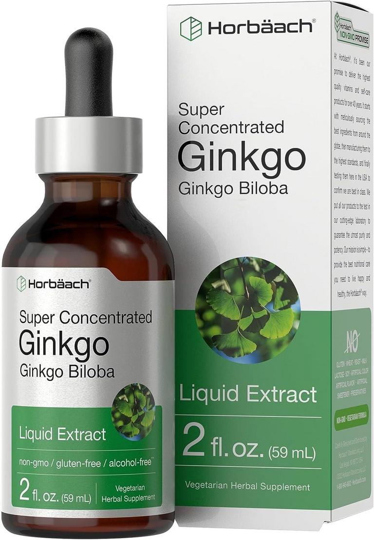 HORBAACH GINKGO BILOBA EXTRACT 2 FL OZ