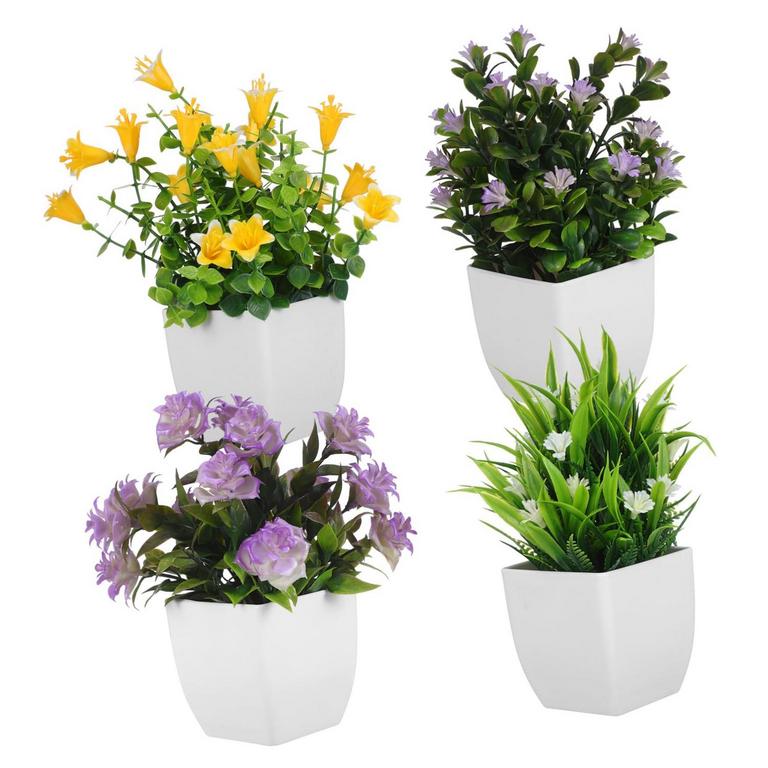 GENERIC FAKE PLANTS 4PCS
