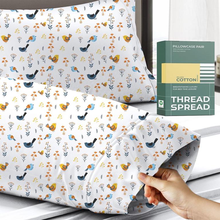 THREAD SPREAD KING PILLOWCASES 2PK