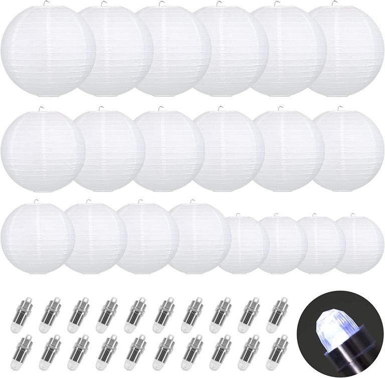 20PK PAPER LANTERNS