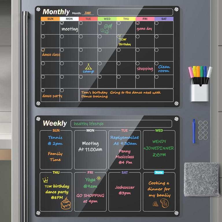 BAILKIND DRY ERASE BOARD SET 