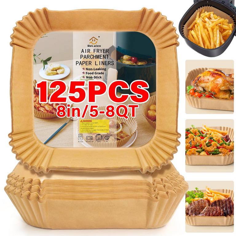 RELUEN AIR FRYER LINERS 125PK
