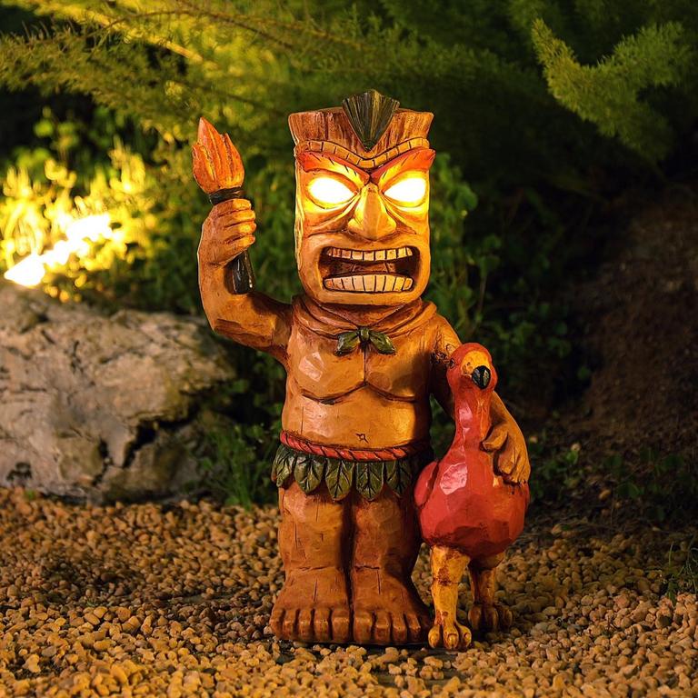 NURFORTA SOLAR TIKI STATUE