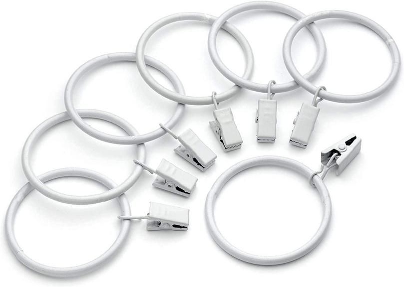 IEMIEBSHA CURTAIN RINGS 40PCS