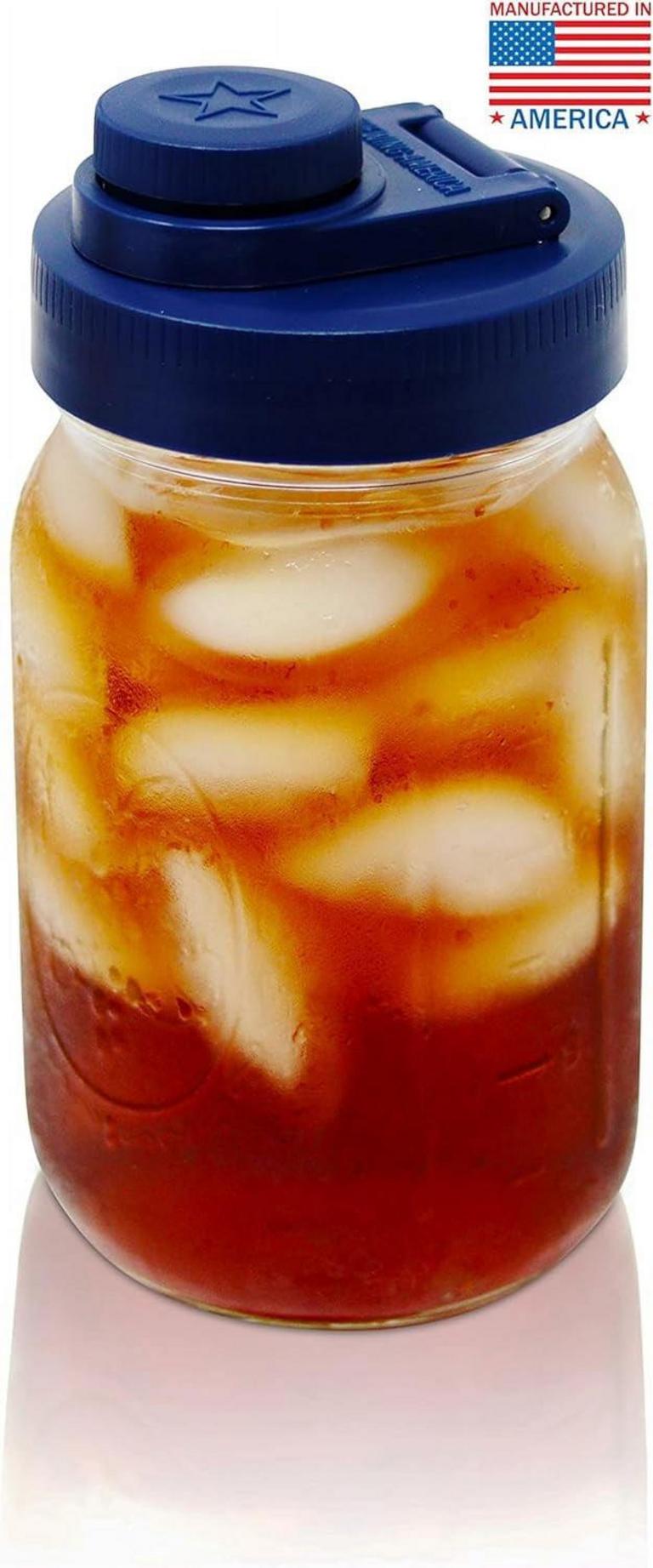 BREWING AMERICA 32OZ MASON JAR PITCHER