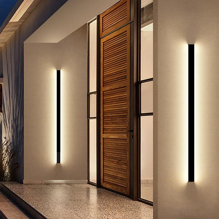 NIUZDU EXTERIOR WALL LIGHTS 47.3IN 2PK