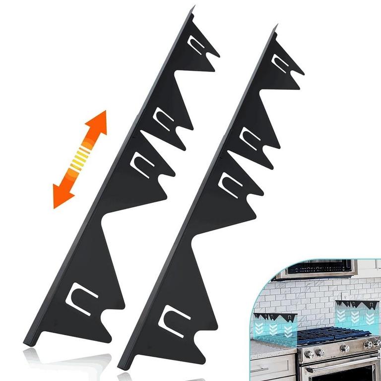 DSNEQ ADJ STAINLESS STOVE GAP COVER SET