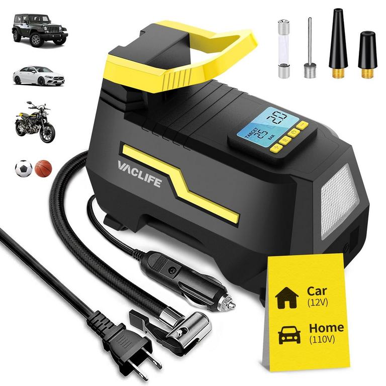 VACLIFE AIR INFLATOR 12V 110V