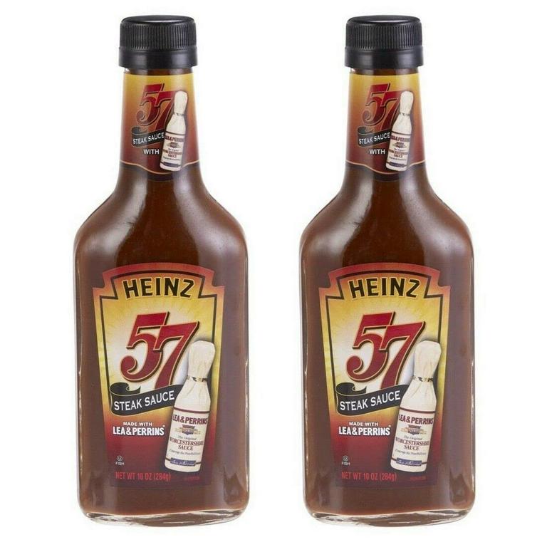 HEINZ 57 STEAK SAUCE 10OZ 2PK