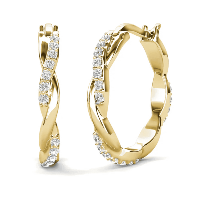 CATE CHLOE 22MM HOOP EARRINGS