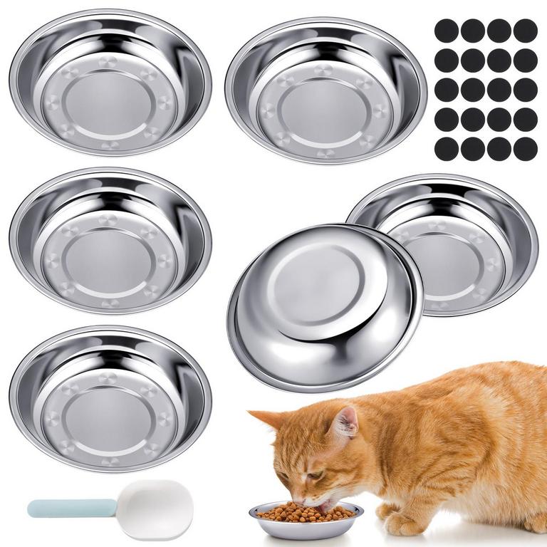 QWERYBOO 6PK CAT BOWLS 12OZ