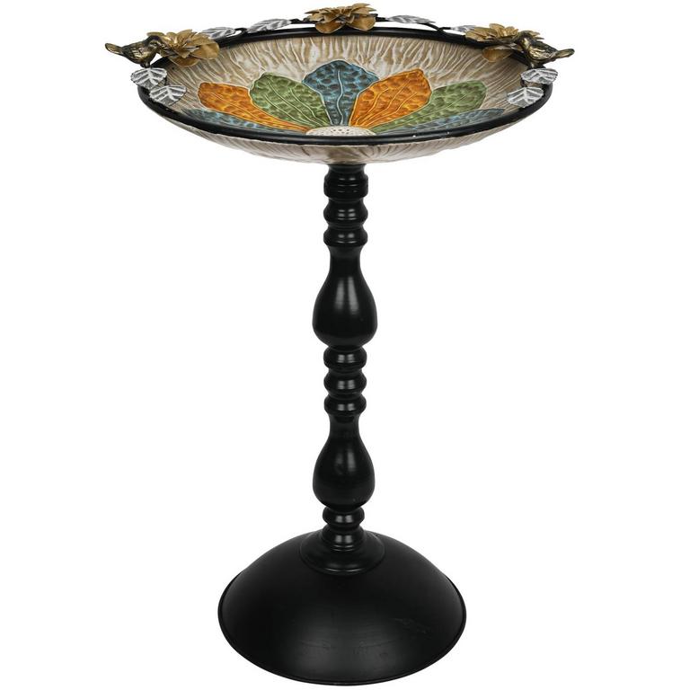 SOLUTION4PATIO 17.7IN BIRD BATH