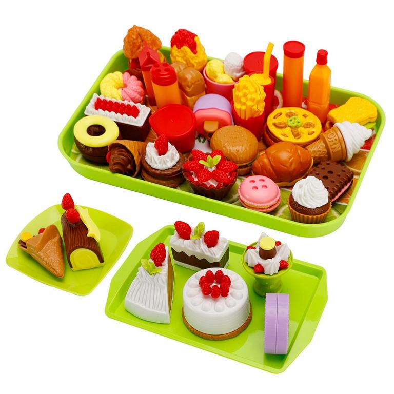 BRUCE SHARK 34PCS PRETEND FOOD TOYSET