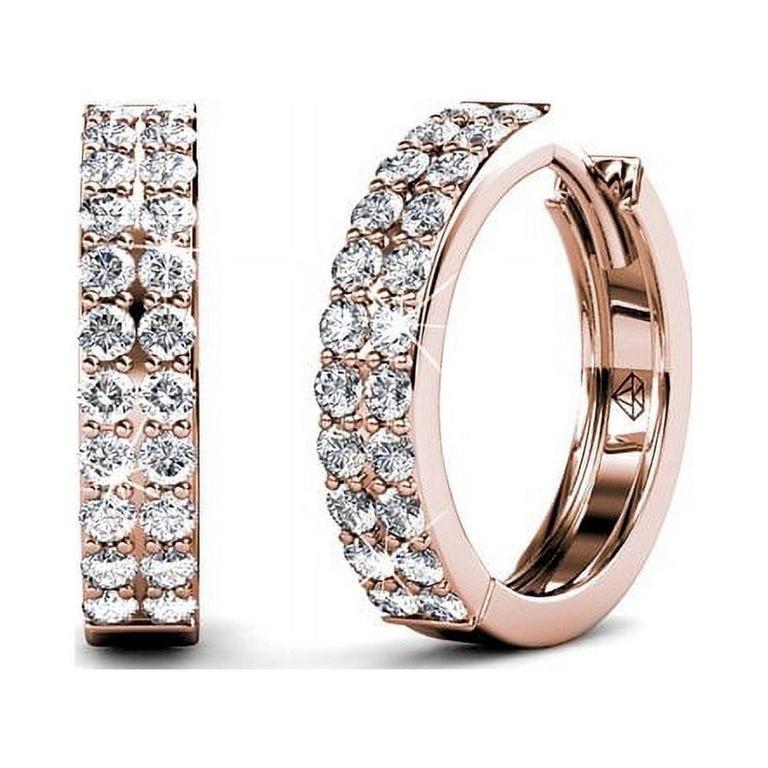 CATE CHLOE 17MM HOOP EARRINGS