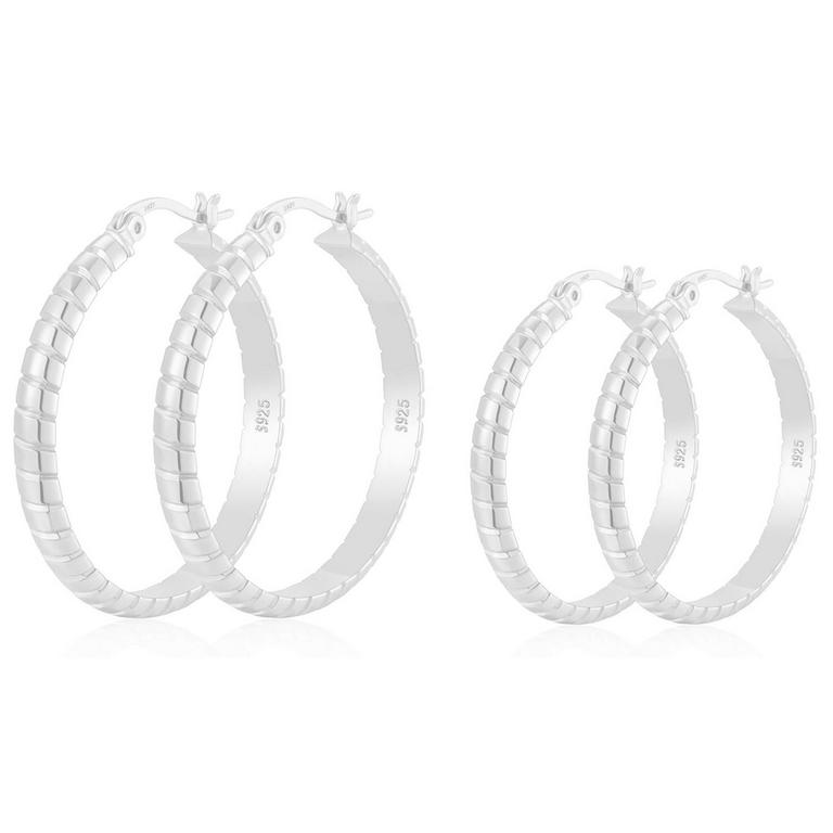 APSVO 30/40MM HOOP EARRINGS SET