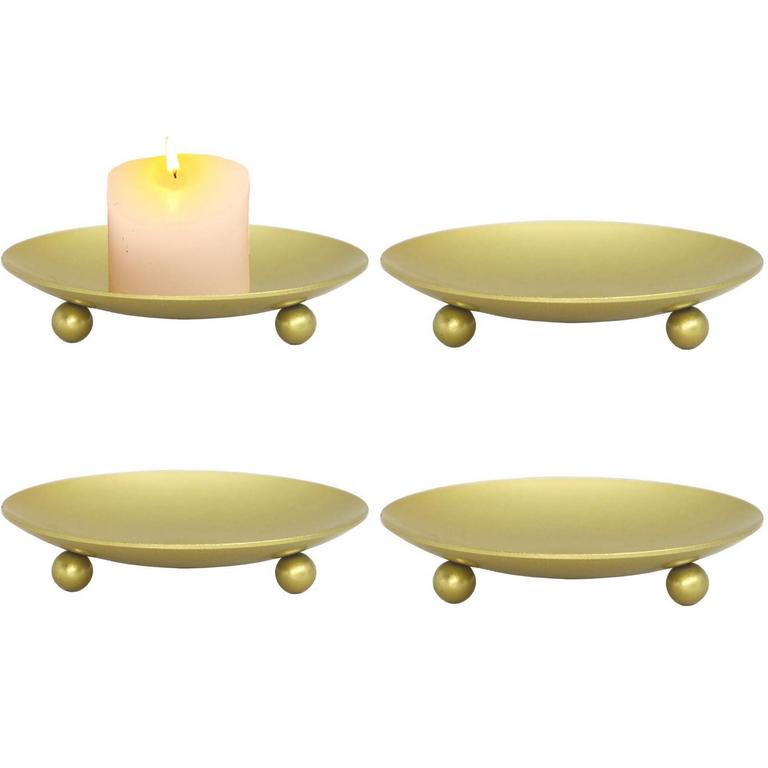 HIDAWN 4PCS CANDLE HOLDERS