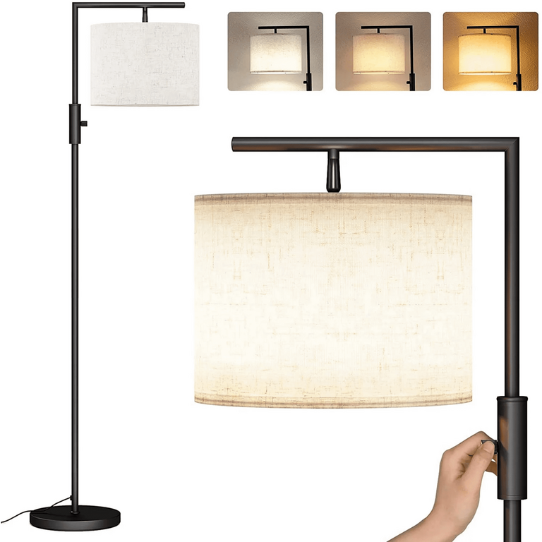 SUNMORY GOLD FLOOR LAMP 64IN