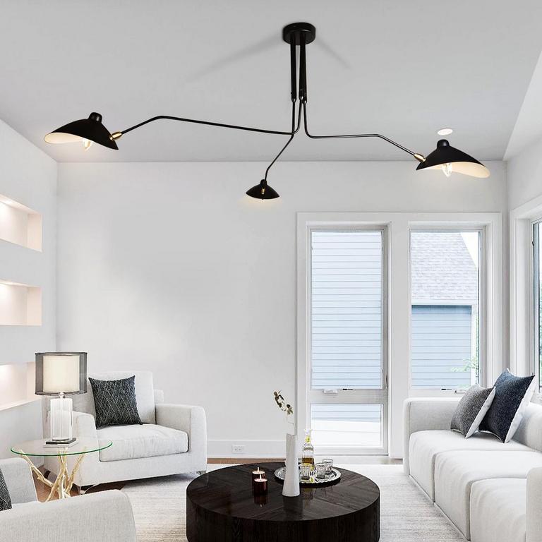 AFWAO 63IN MID-CENTURY CHANDELIER