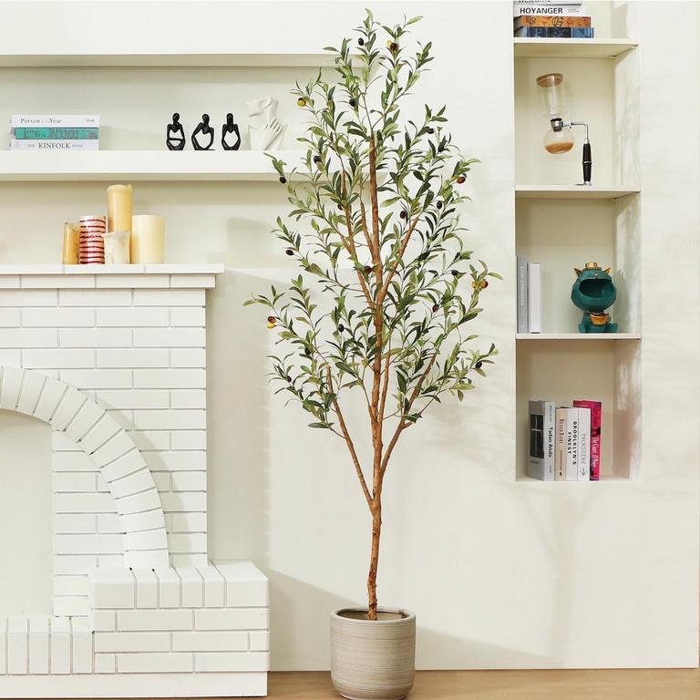 DR.PLANZEN 6FT FAUX OLIVE TREE